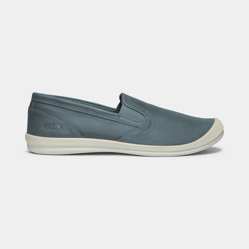 Discount Keen Lorelai Womens Slip On Shoes Blue (1409-YKQGU)